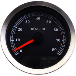 2004-2011 Dyna TACHOMETER- Black or White Face — FXR Division